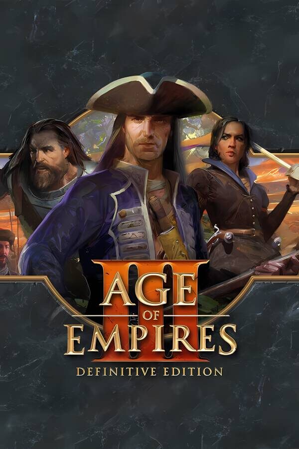 【支持联机】帝国时代3:决定版/Age of Empires Ⅲ:Definitive Edition（集成风卷残云+多个英雄饰品+地中海骑士团+墨西哥文明+美国文明+非洲皇室成员等全DLCs+微软版可联机+Steam单机版+游戏修改器）