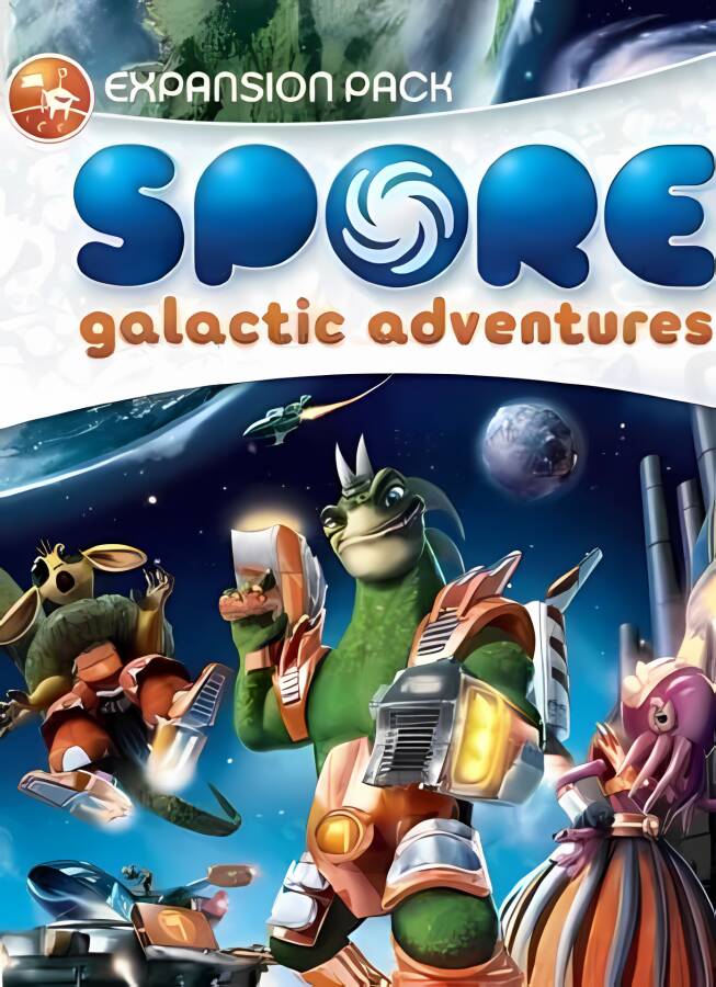 孢子:银河大冒险/Spore:Galactic Adventures（V1.06+集成原版+银河冒险+美美丑丑+惊悚卡通等全DLCs+游戏修改器+2019个生物包+生物建筑UFOS载具TOP100））