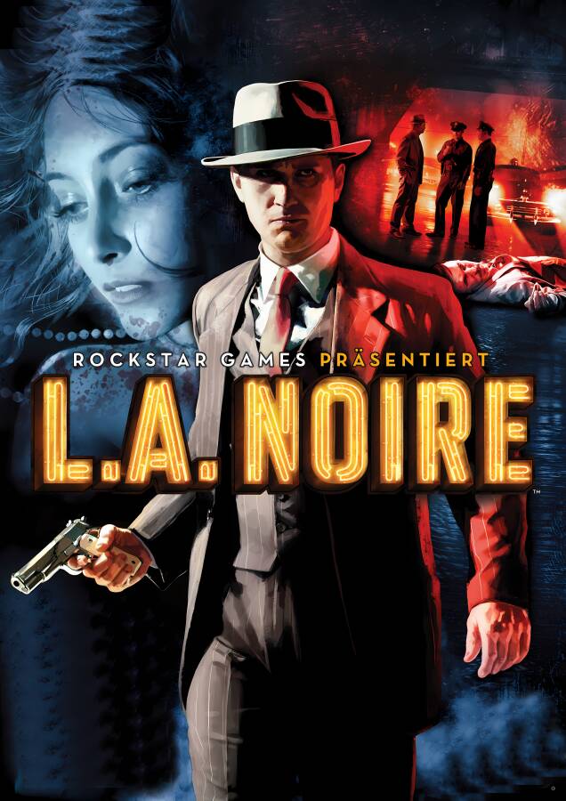 黑色洛城/LA Noire（集成全DLCs+蒹葭汉化+画质优化补丁+修复了汉化跳出的bug+全案件全DLC完美通关存档+游戏修改器）