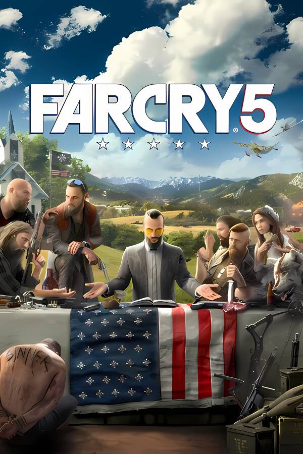 孤岛惊魂5/远哭5/Far Cry 5（V1.11黄金高清版+集成高清材质包+狼烟惊涛+孤寂战域+游戏修改器）