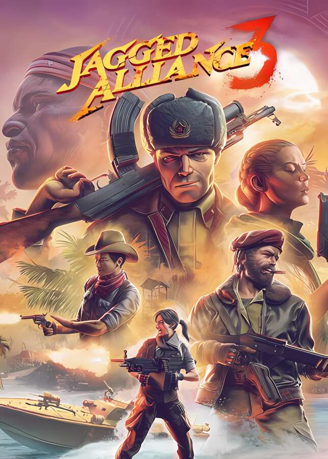 铁血联盟3/Jagged Alliance 3（已更新至V1.4.1.347965+集成新任务地铁-代号狼男+黑色契约+绝地之战）