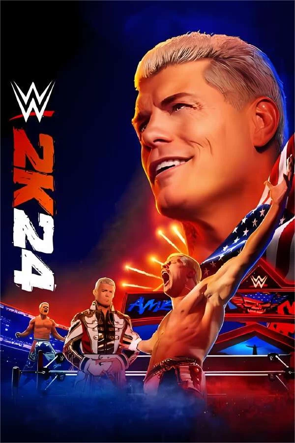 美国职业摔角联盟2K24:摔角狂热四十周年纪念版/WWE 2K24 Forty Years of WrestleMania（V1.02英文版+集成Build.13618192升级档)