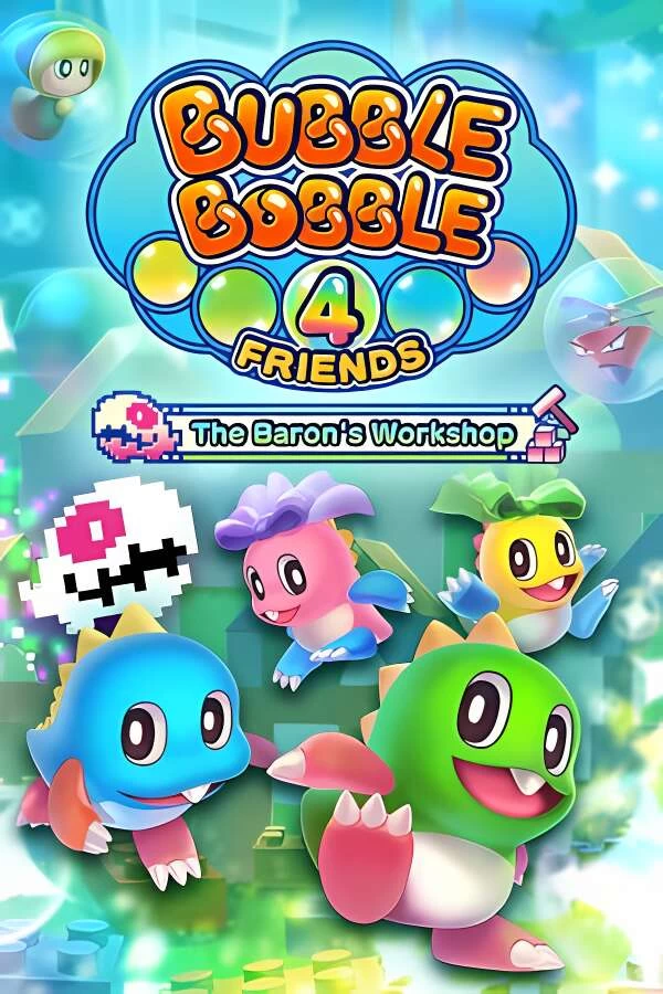 泡泡龙4伙伴:头骨怪与创意工坊/Bubble Bobble 4 Friends The Barons Workshop（V1.0.1）