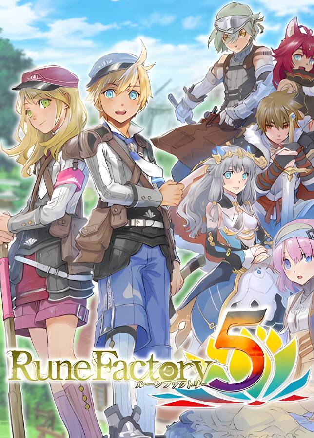 符文工厂5/符文工房5/Rune Factory 5（V1.0.0数字豪华版+集成全DLCs+Build.8769758升级档+支持手柄+游戏修改器）